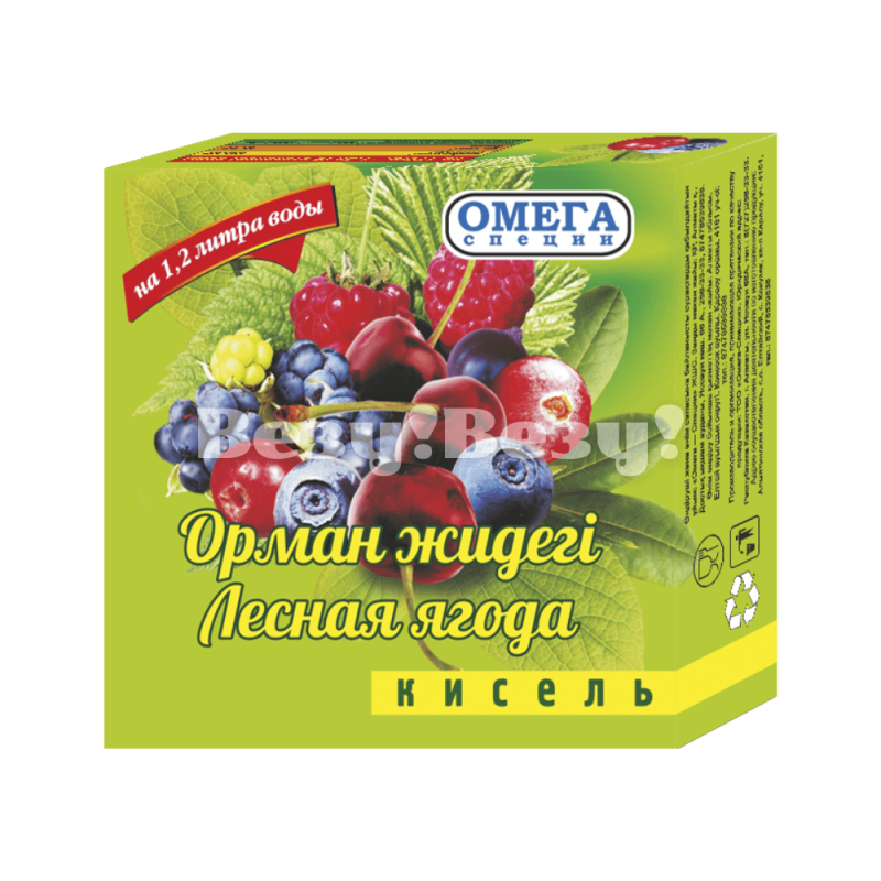 кисель лесные ягоды