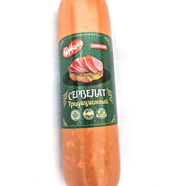 колбаса копченая сервелат