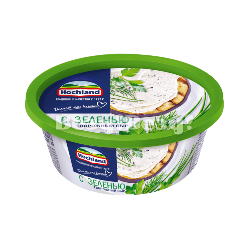 Hochland Творожный сыр Зелень 140 гр