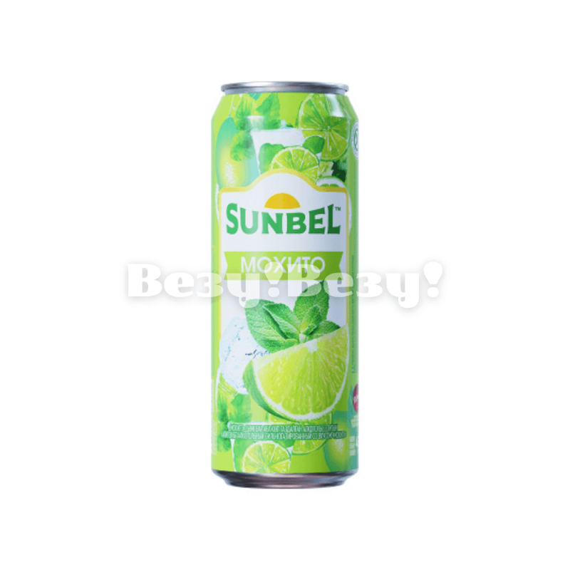 Напиток безалкогольный Sunbel со вкусом  Мохито 0,45л