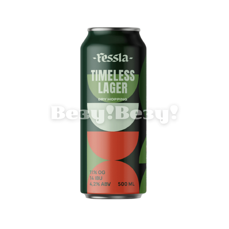 Пиво Timeless Lager банка 0,5л
