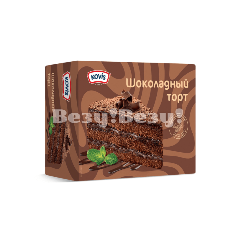 торт бисквитный шоколадный