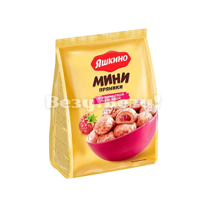 пряник с малиновой начинкой