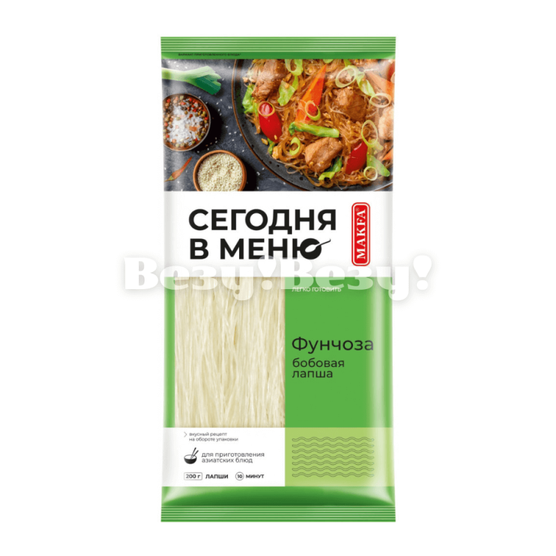 Лапша бобовая