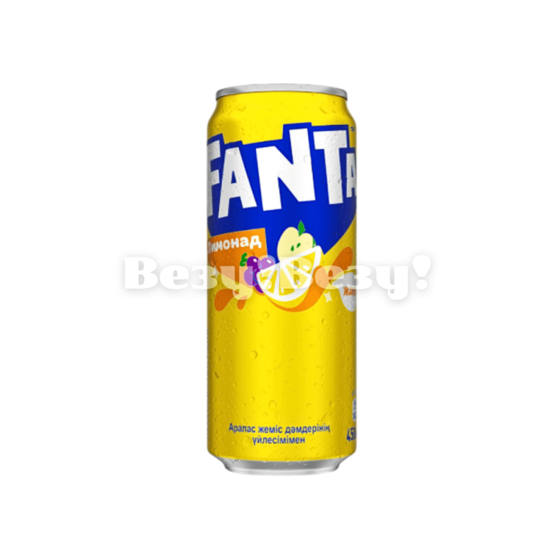 Лимонад Fanta 0,45л жб