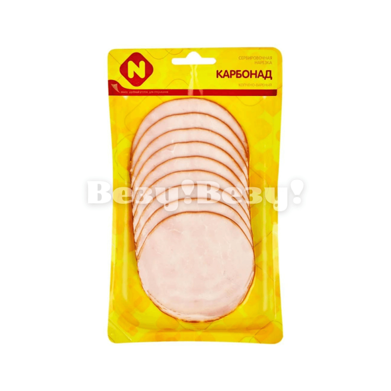 Карбонад копчено-вареный 150гр